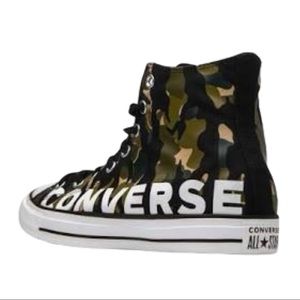 Converse Chuck Taylor All Star Hi Black Camo 166232F Mens Shoes 6.5 / Women’s 8